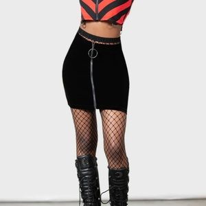 Killstar Total Rush Mini Skirt Size XXL BNWT